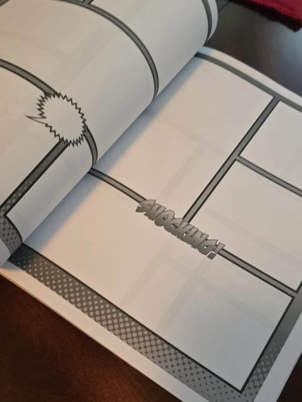 Discounted - Condition Good - Create Your Own Comic Book Notebook - Paperback